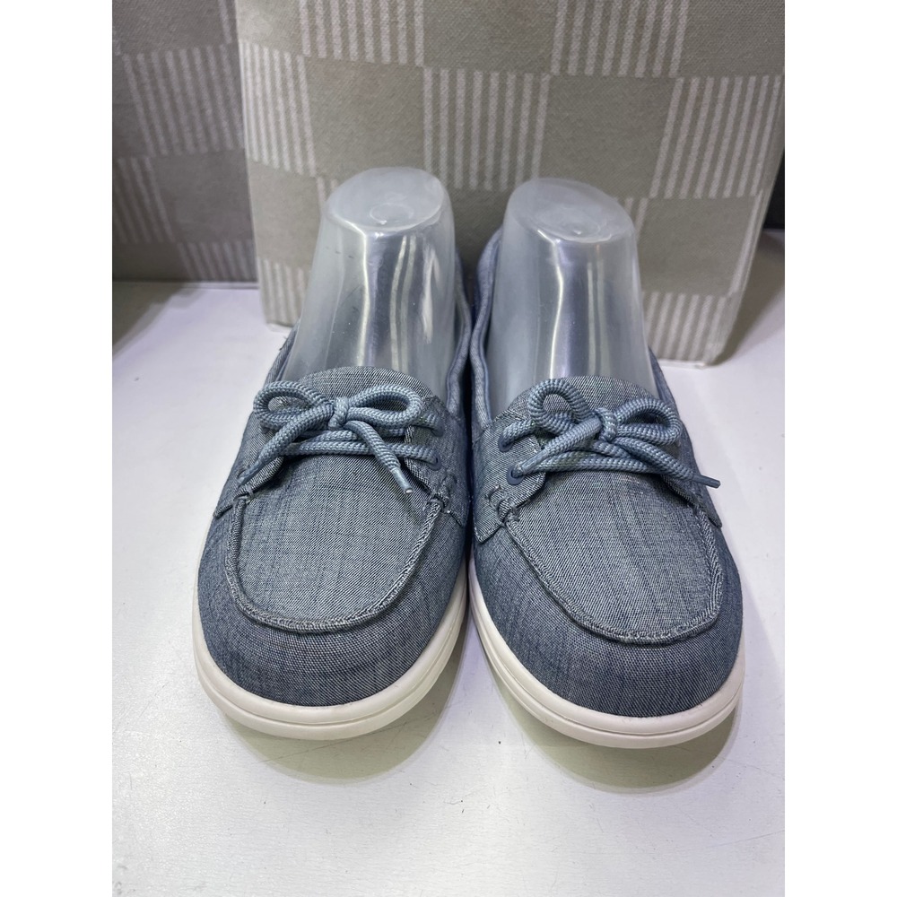 Skechers On-the-GO Flex Ashore Blue Boat Shoes 138382 Womens 8.5